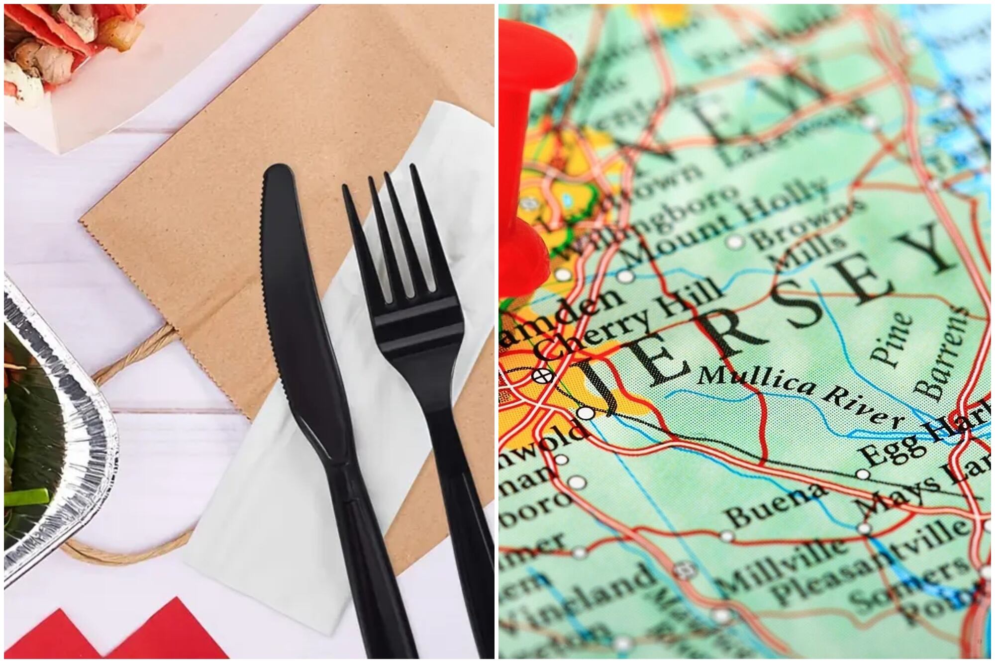 No más tenedores en Nueva Jersey: la nueva ley “Skip the Stuff” que impacta a quienes van a restaurantes