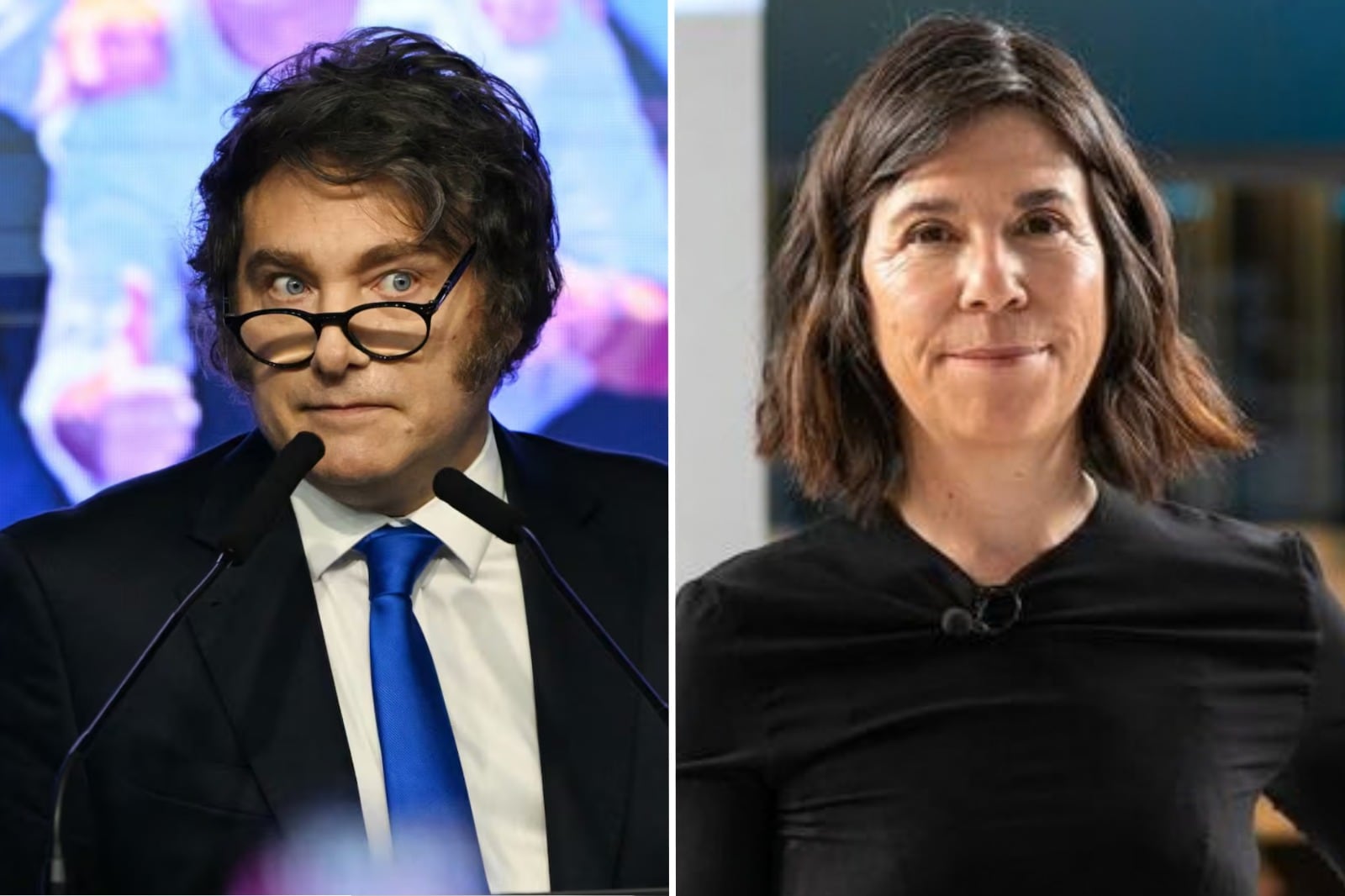 Milei atacó a María O’Donnell y la acusó de “tener puntos en común” con el nazismo