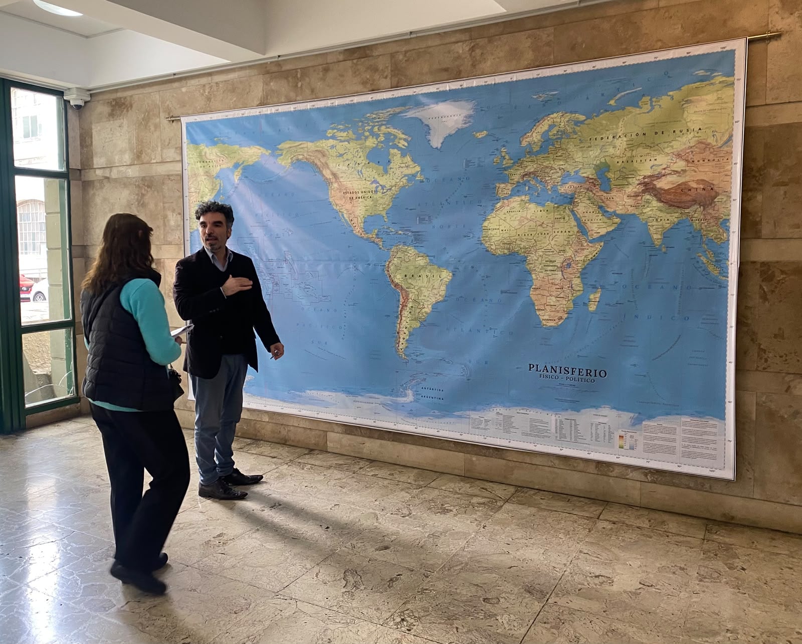El Patterson “criollo”: la nueva proyección del planisferio trabajada en la Argentina