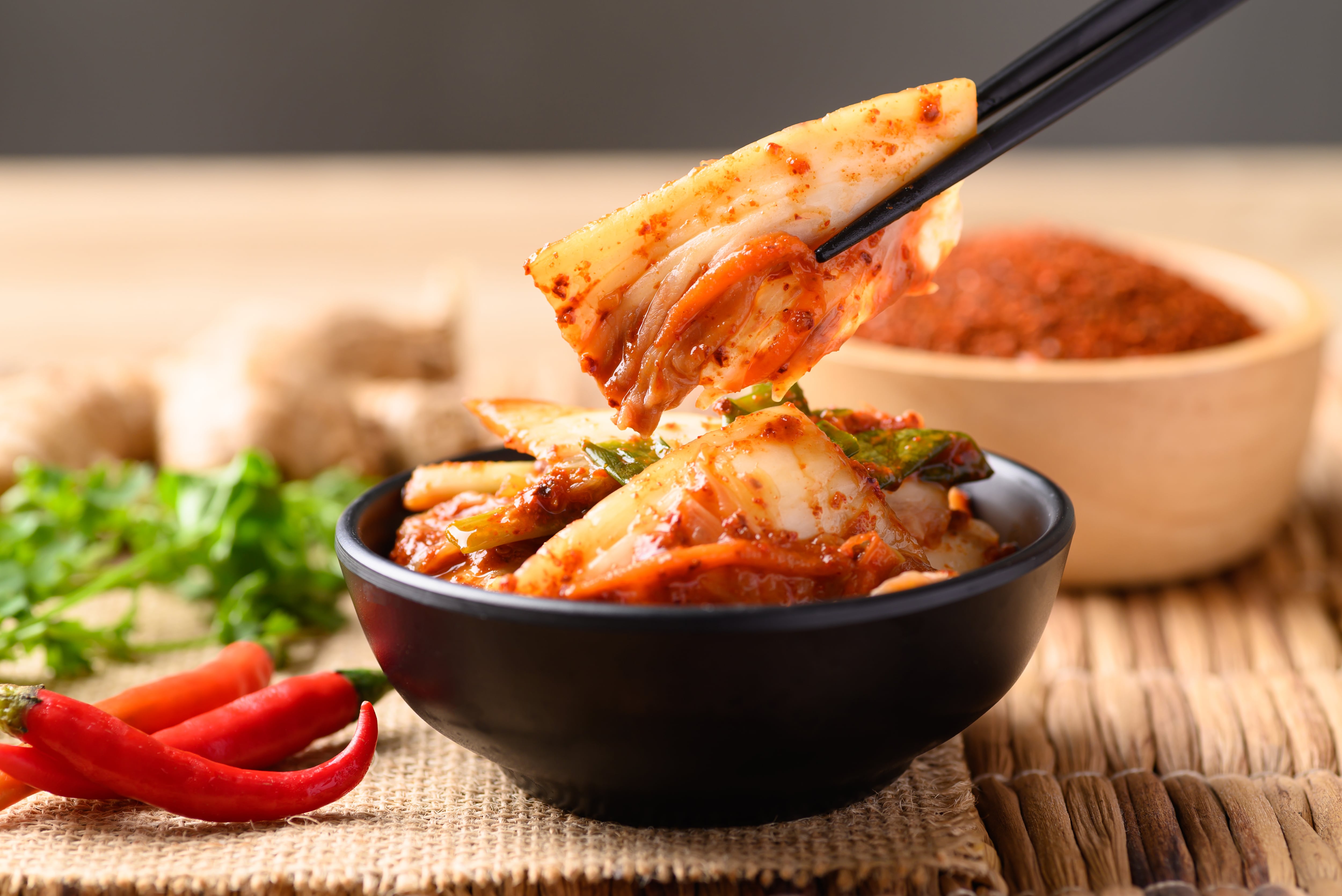 Kimchi, uno de los platos tradicionales de Corea