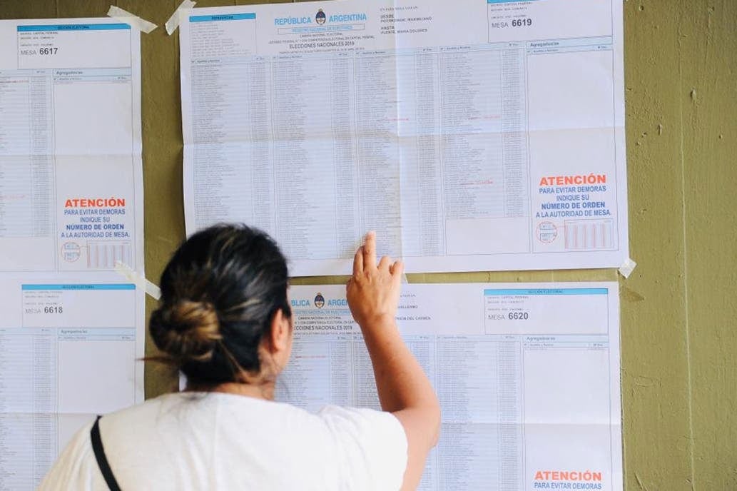 Quien no aparezca en el padrón electoral definitivo, no podrá votar hoy