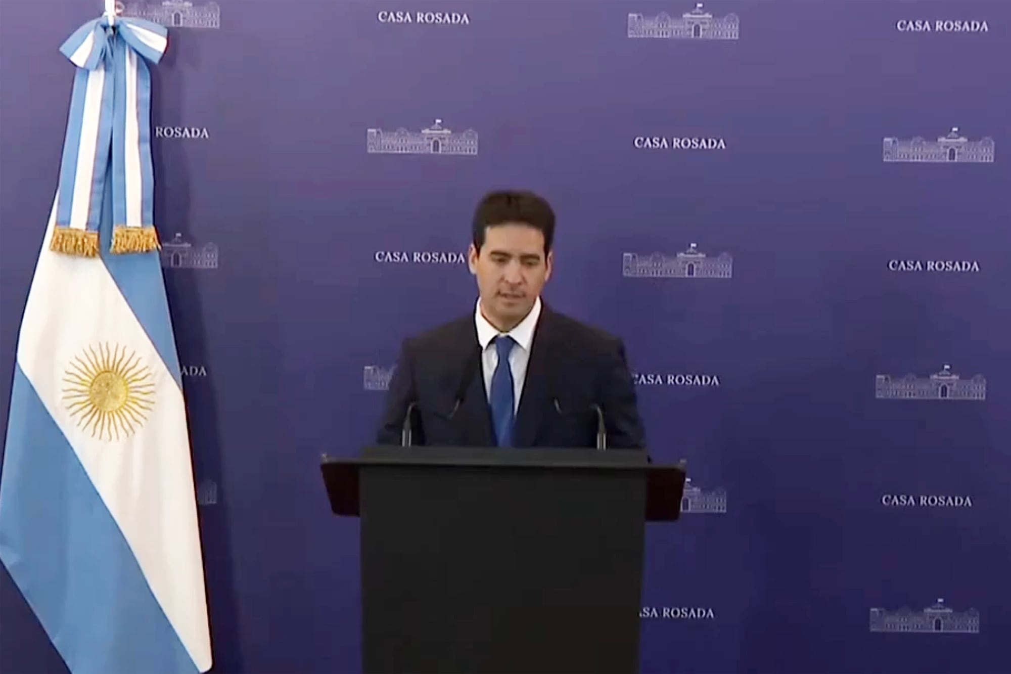 El nuevo vocero de Milei se presentó en la Casa Rosada: no anunció cambios en las restricciones a la prensa y fijó los límites de su gestión