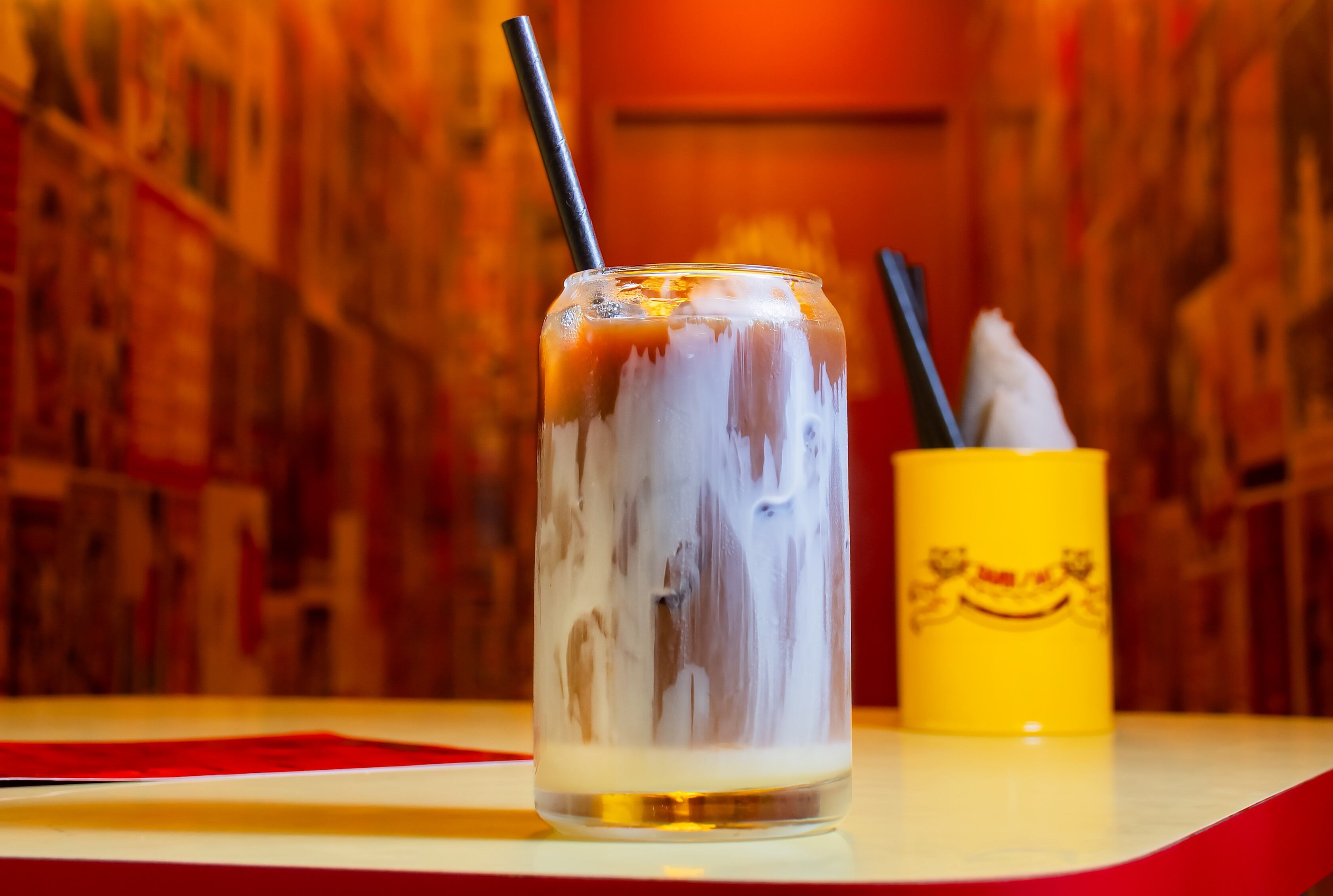 Entre las bebidas: café con leche condensada