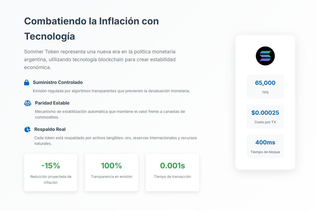 Una página web antigua del Hospital Sommer fue usada para promocionar una supuesta criptomoneda avalada por el Gobierno