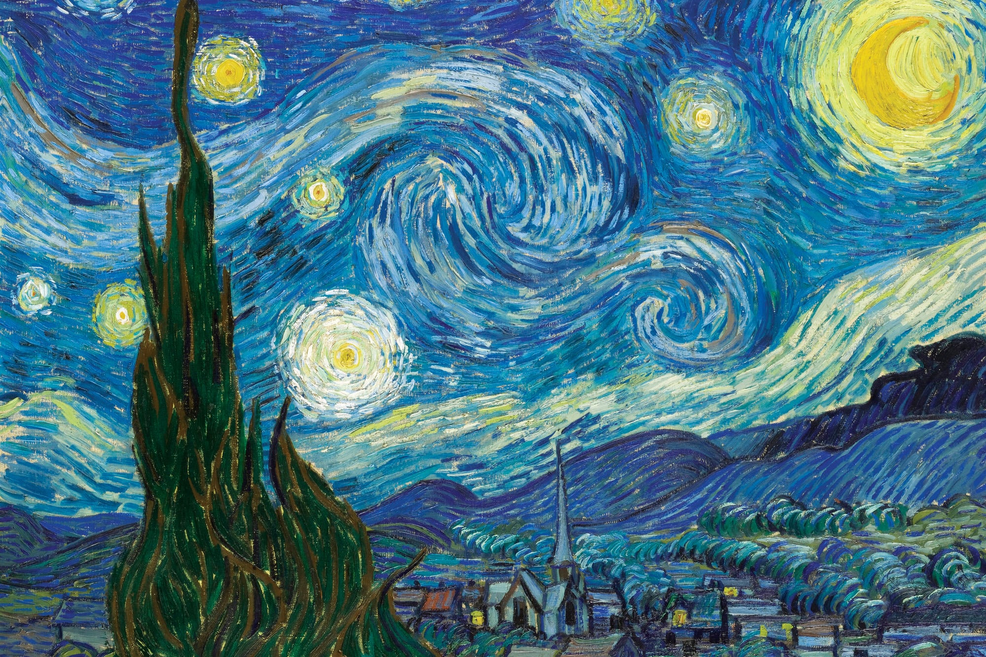 Van Gogh pintó La noche estrellada en un asilo