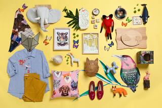 Deco: elegidos con animales y plantas