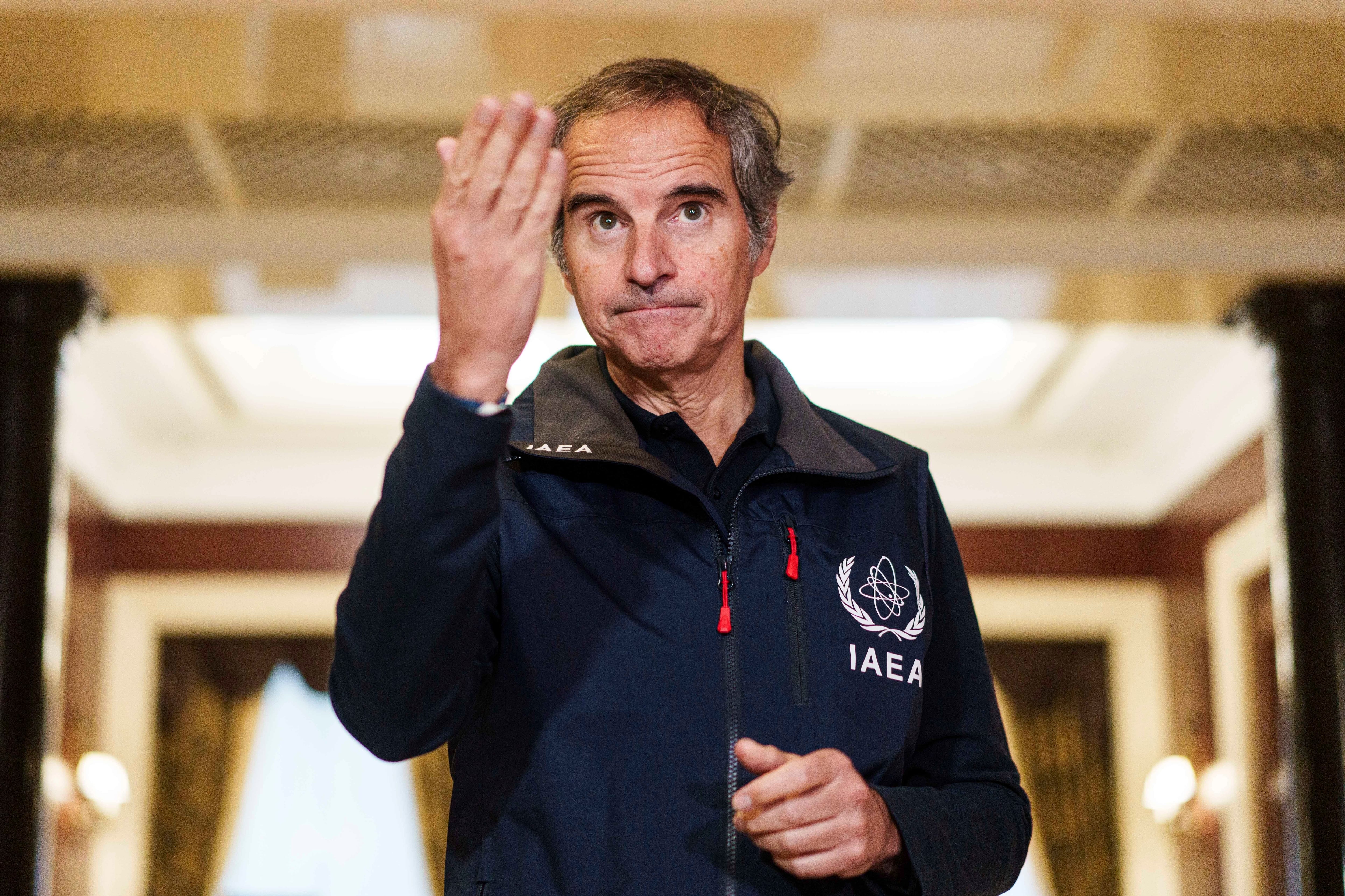 El director del OIEA, Rafael Mariano Grossi