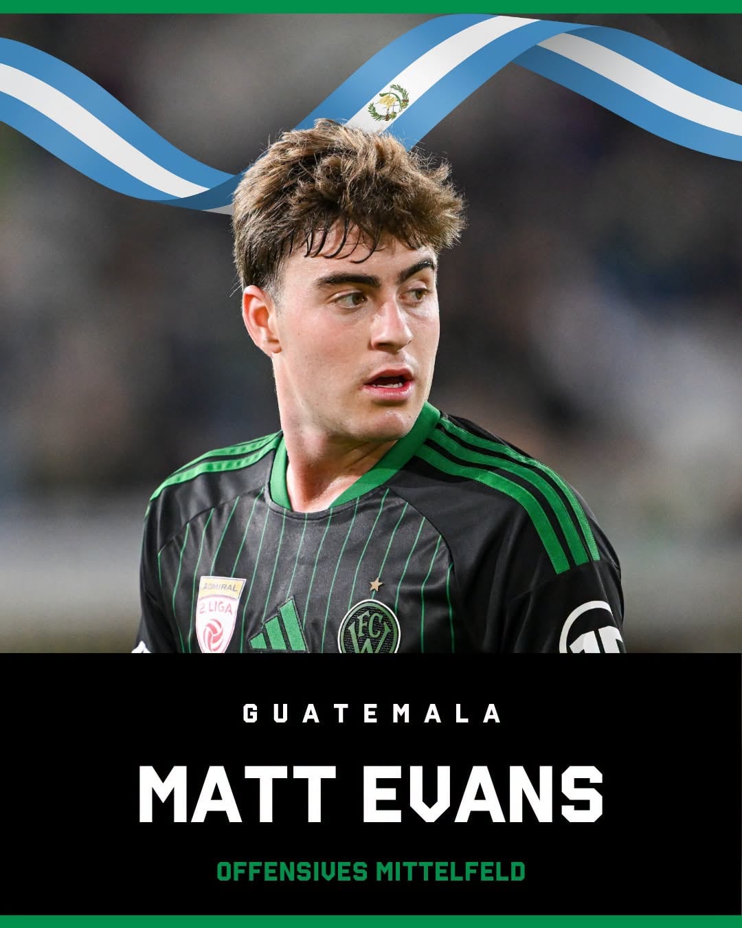 El actual futbolista de FC Wacker Innsbruck se convirtió en la promesa de la selección de Guatemala
