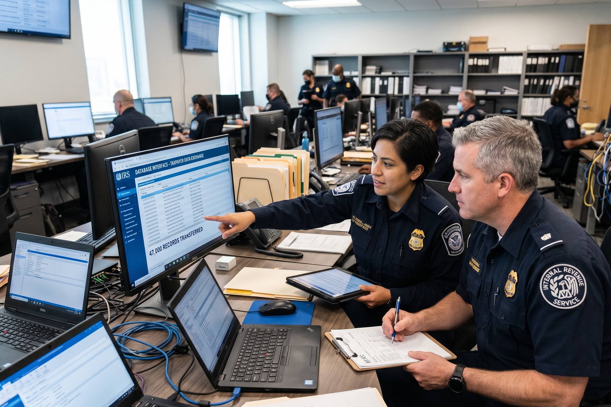 Un informe oficial confirma que de 1,2 millones de solicitudes, solo se obtuvieron 47.000 direcciones en el traspaso de datos del IRS al ICE