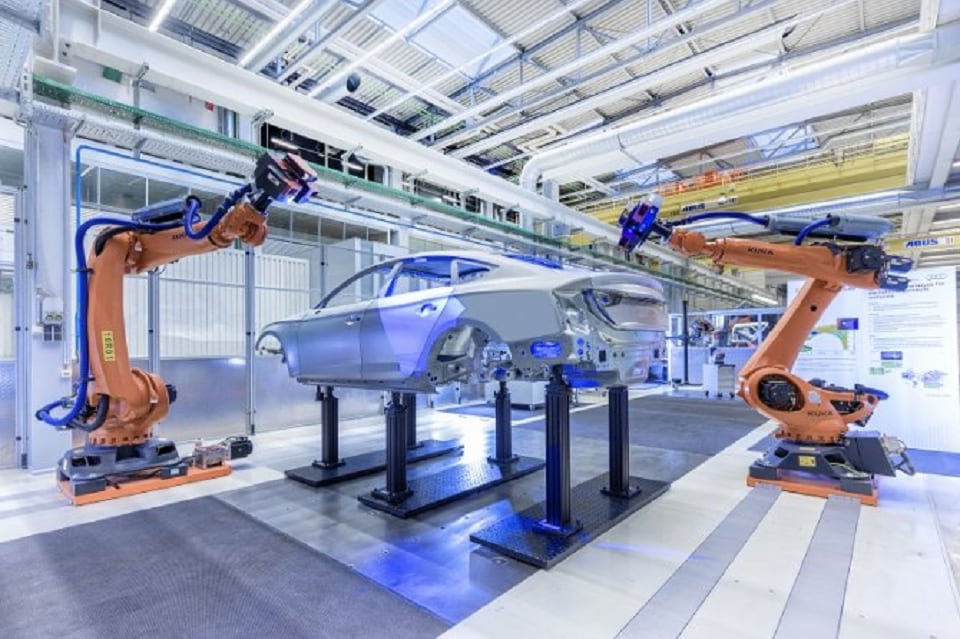 Fábrica de Audi en Ingolstadt