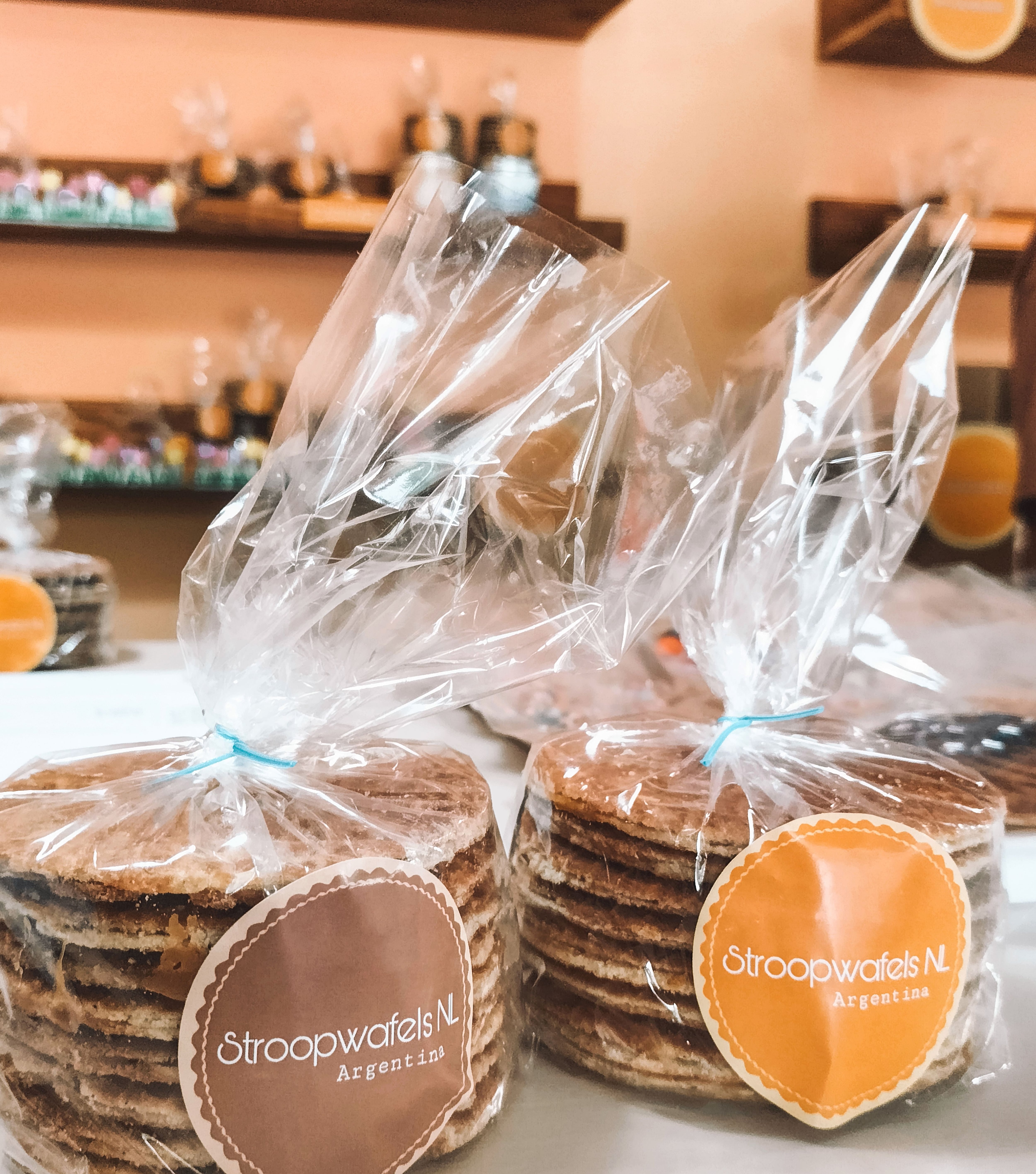 las Stroopwafels N, producidas en Argentina