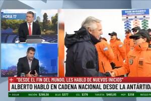Alberto desde la Antártida: "Desde el fin del mundo, les hablo de nuevos inicios"