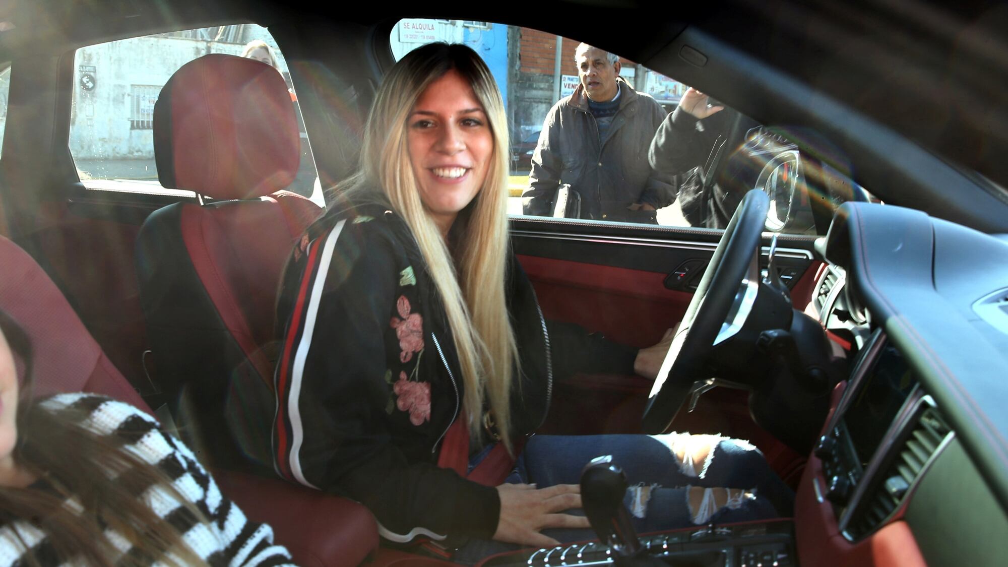 Mari Sol Messi en 2017 en la previa del casamiento de Lionel en Rosario