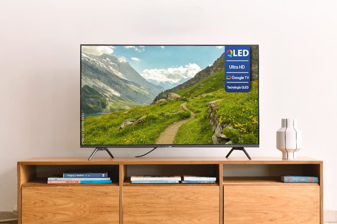 Un televisor QLED 4K de BGH