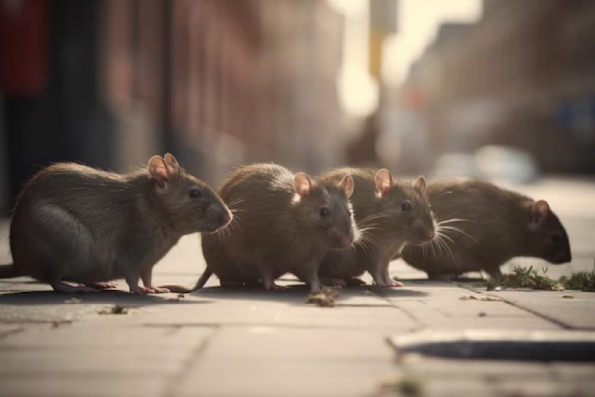Se estima que en la ciudad de Nueva York hay millones de ratas
