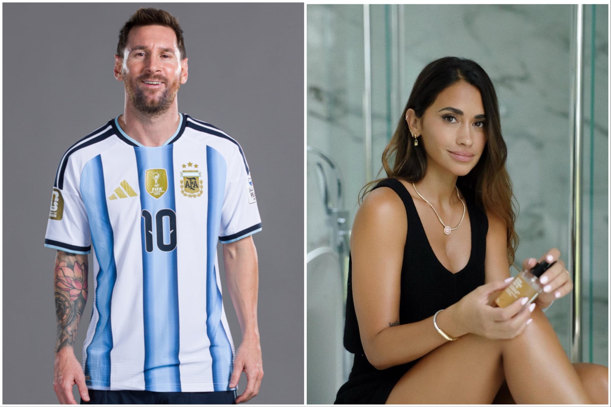 Liones Messi y Anto Rocuzzo