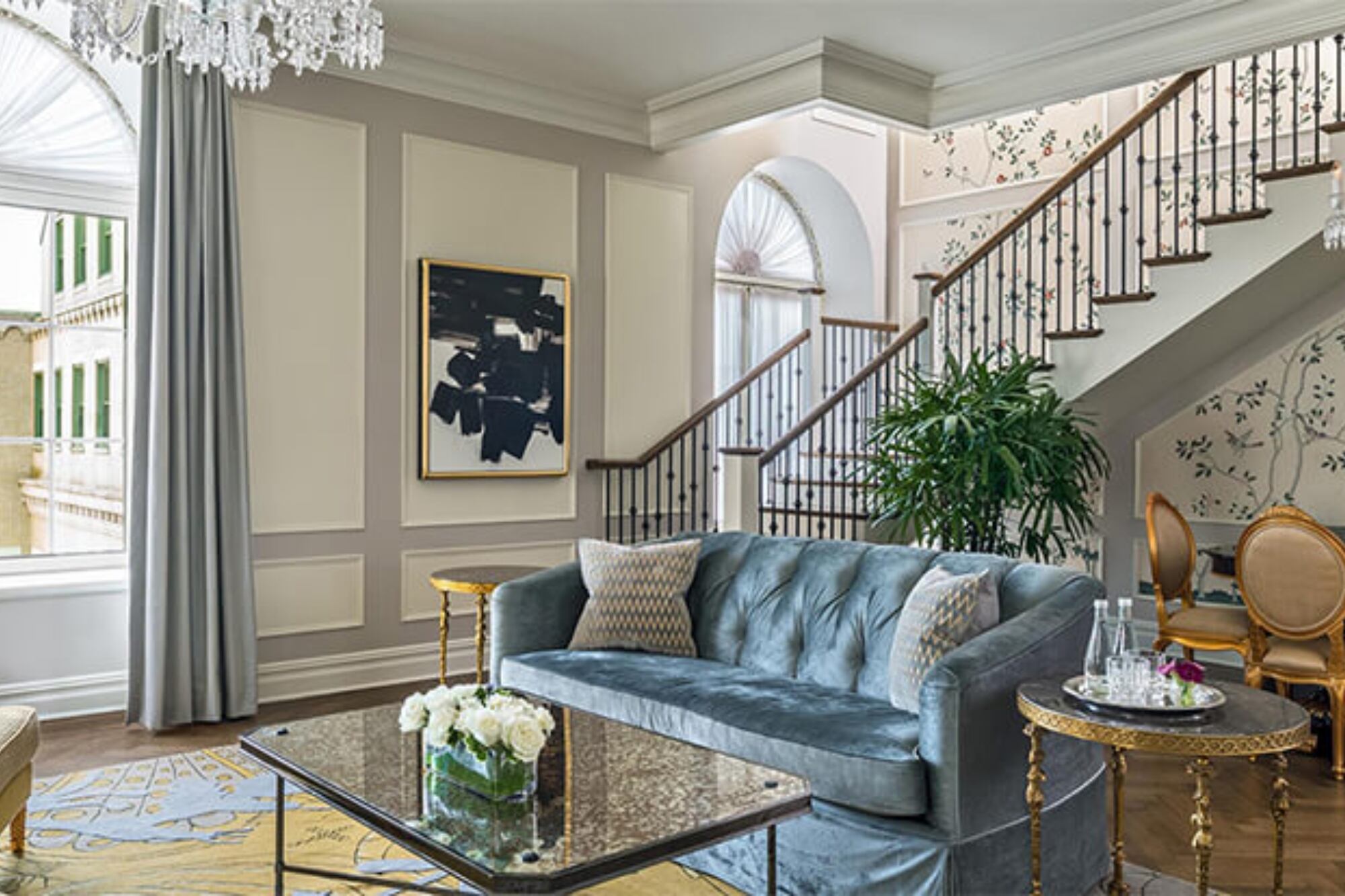 Así se ve el Gran Ático de dos dormitorios en el Hotel Plaza, con un valor aproximado de 3 mil dólares