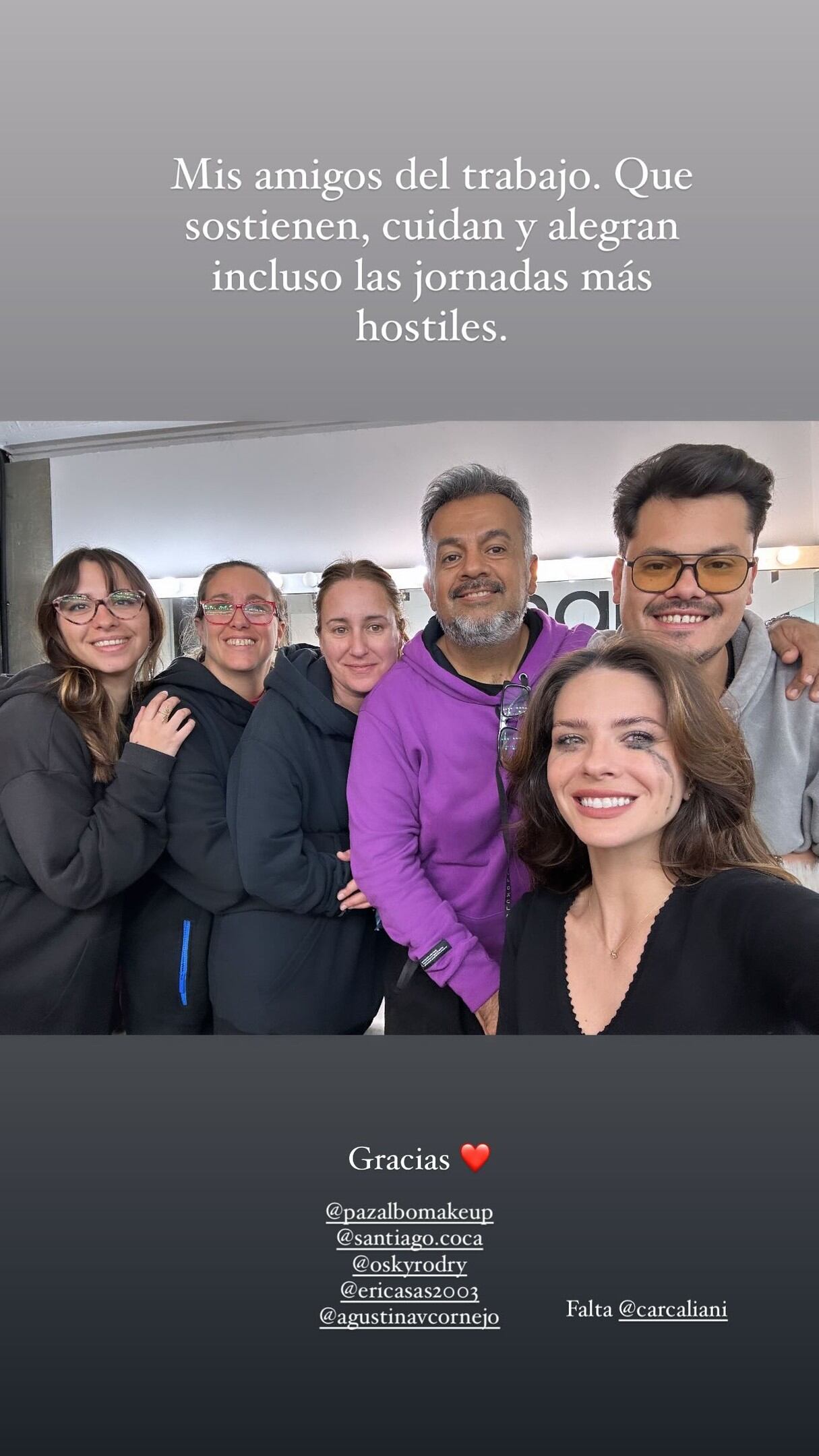 El equipo de trabajo que hace feliz a La China