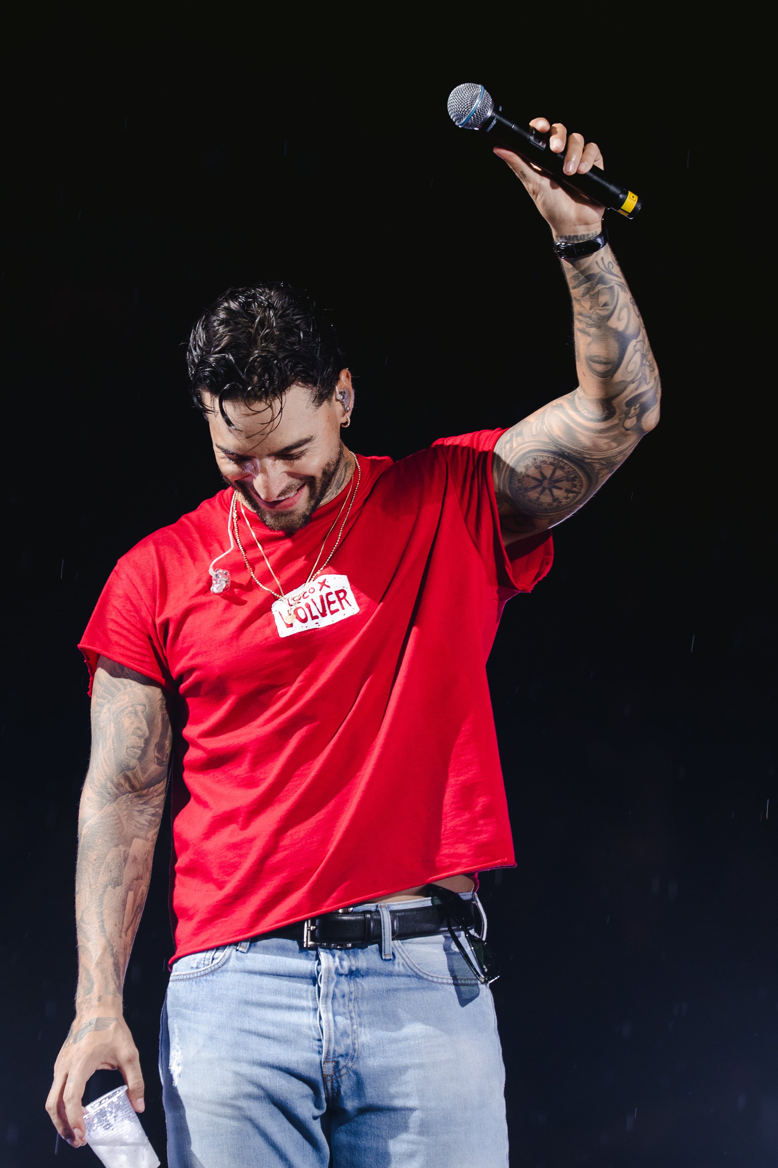 Maluma estaba