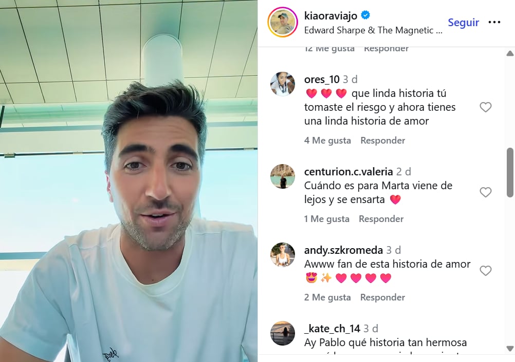 El posteo del influencer y la reacción de los usuarios