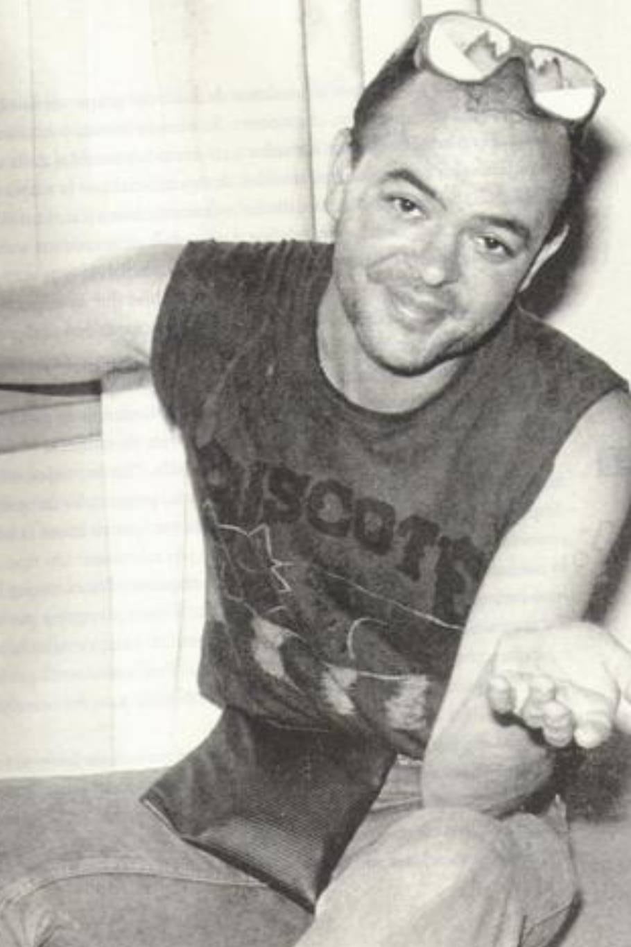 Luca Prodan, vocalista de Sumo y uno de los grandes personajes que pasaron por La Esquina del Sol