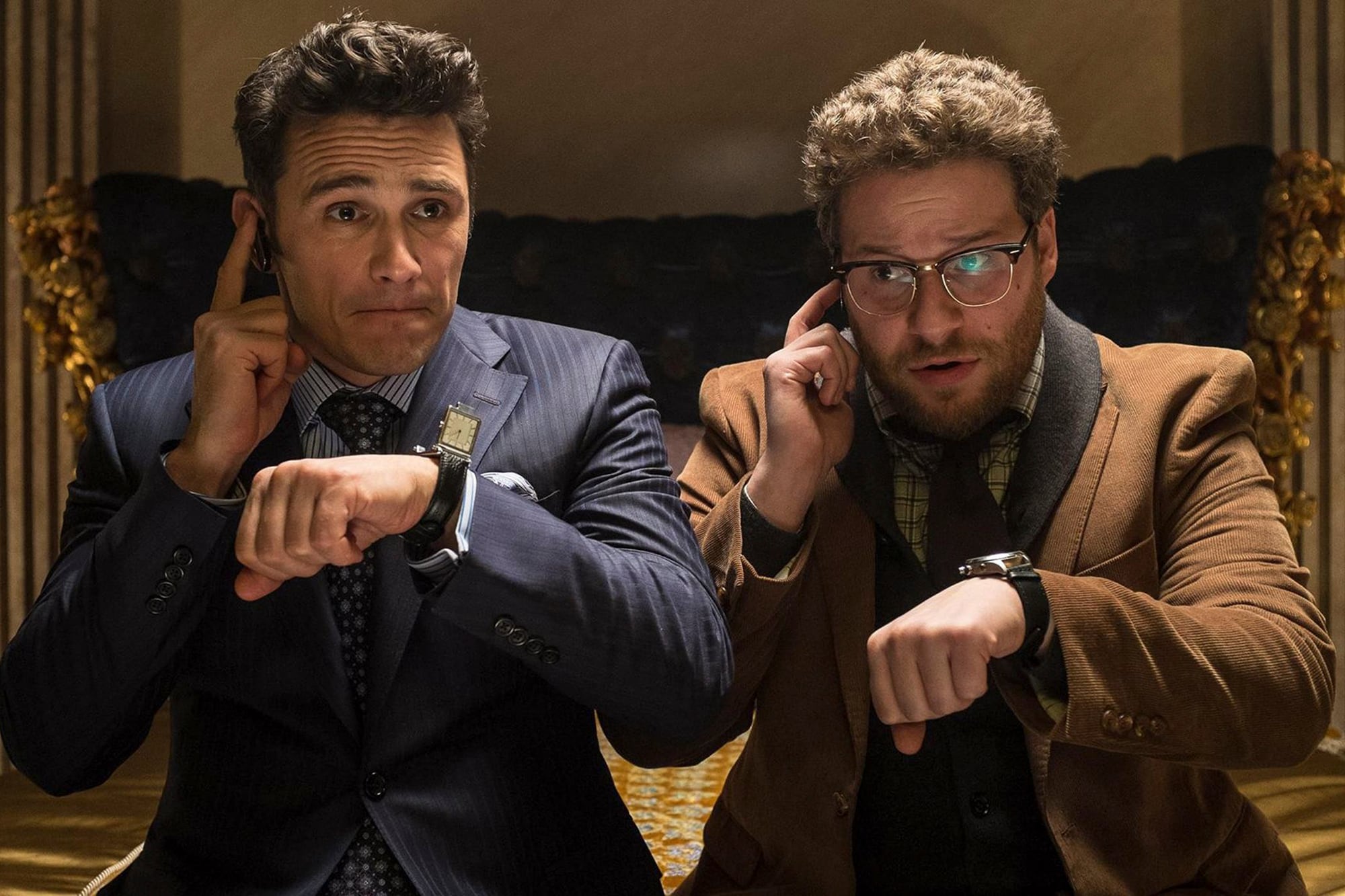 Seth Rogen y James Franco en Una loca entrevista