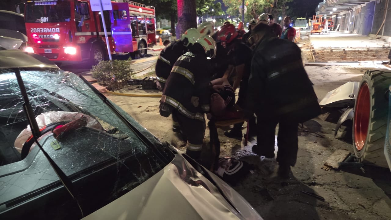 Tras la Nochebuena: una madrugada marcada por los choques en la Ciudad