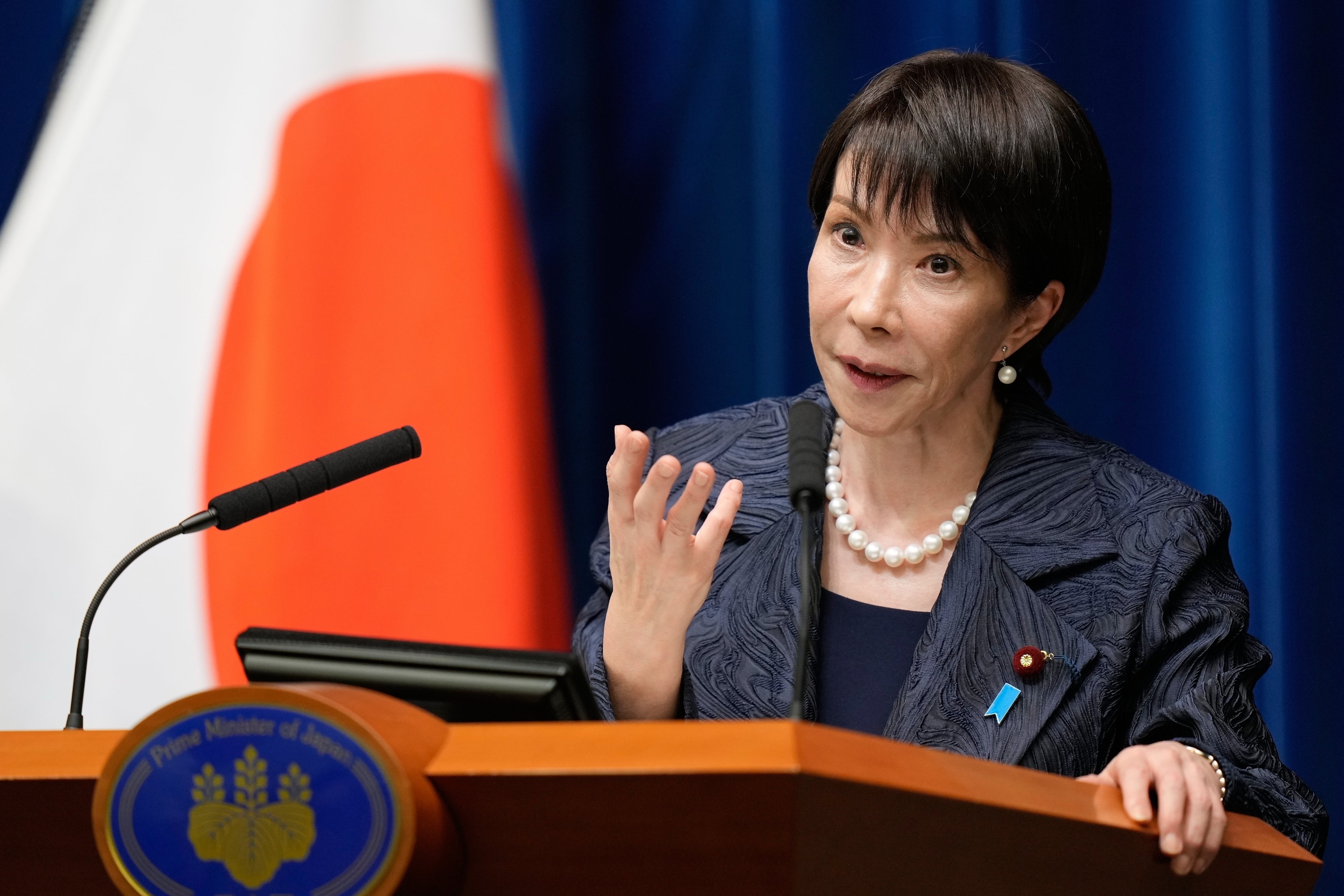 Sanae Takaichi, primera ministra de Japón