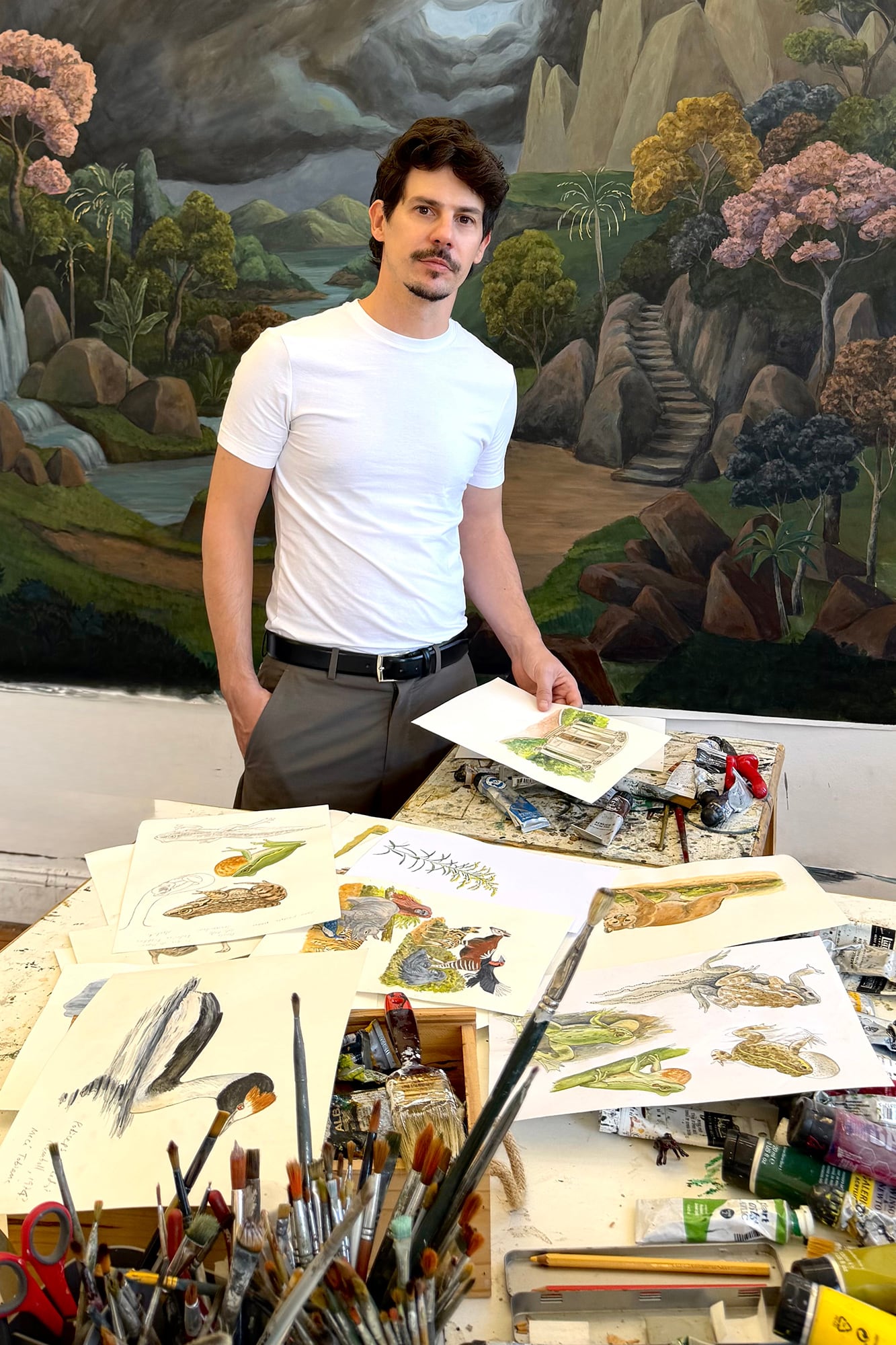 Marcelo Canevari, retomando las ilustraciones de su padre para volverlas libro