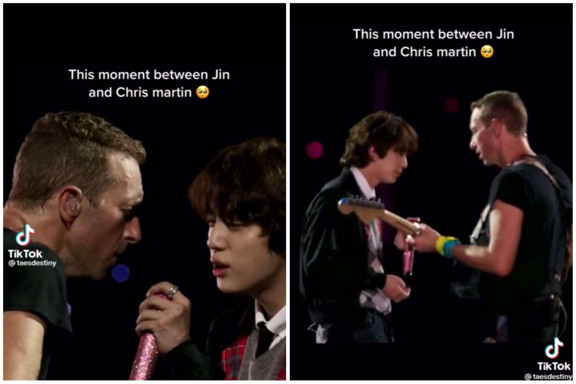 Coldplay y Jin de BTS estrenaron