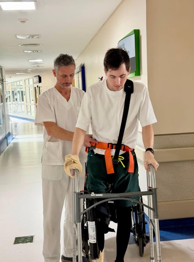 La ardua recuperación de Juan Cruz Yacopini