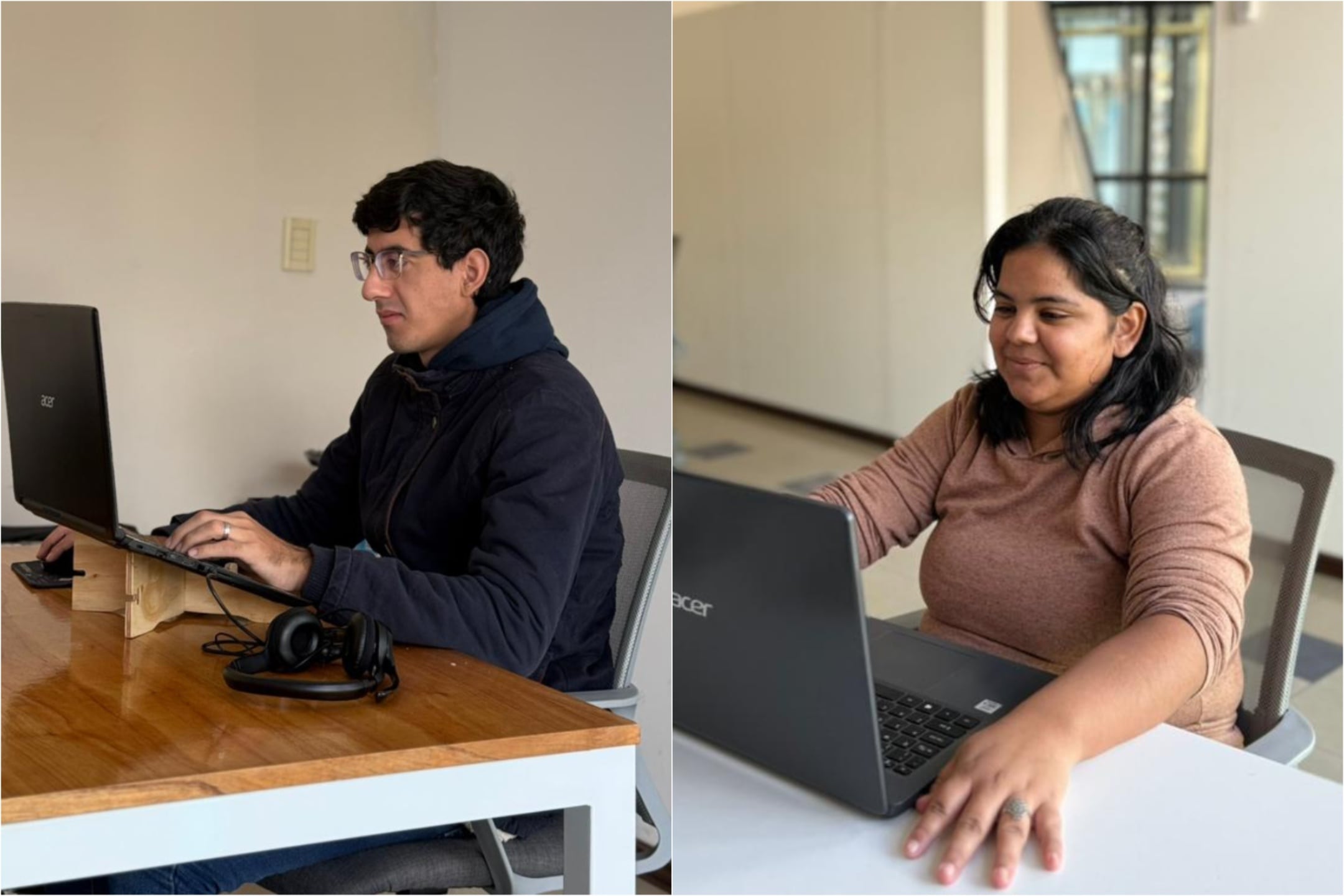 Crecieron en un barrio sin computadoras y ahora trabajan en una tecnológica que exporta a Latinoamérica