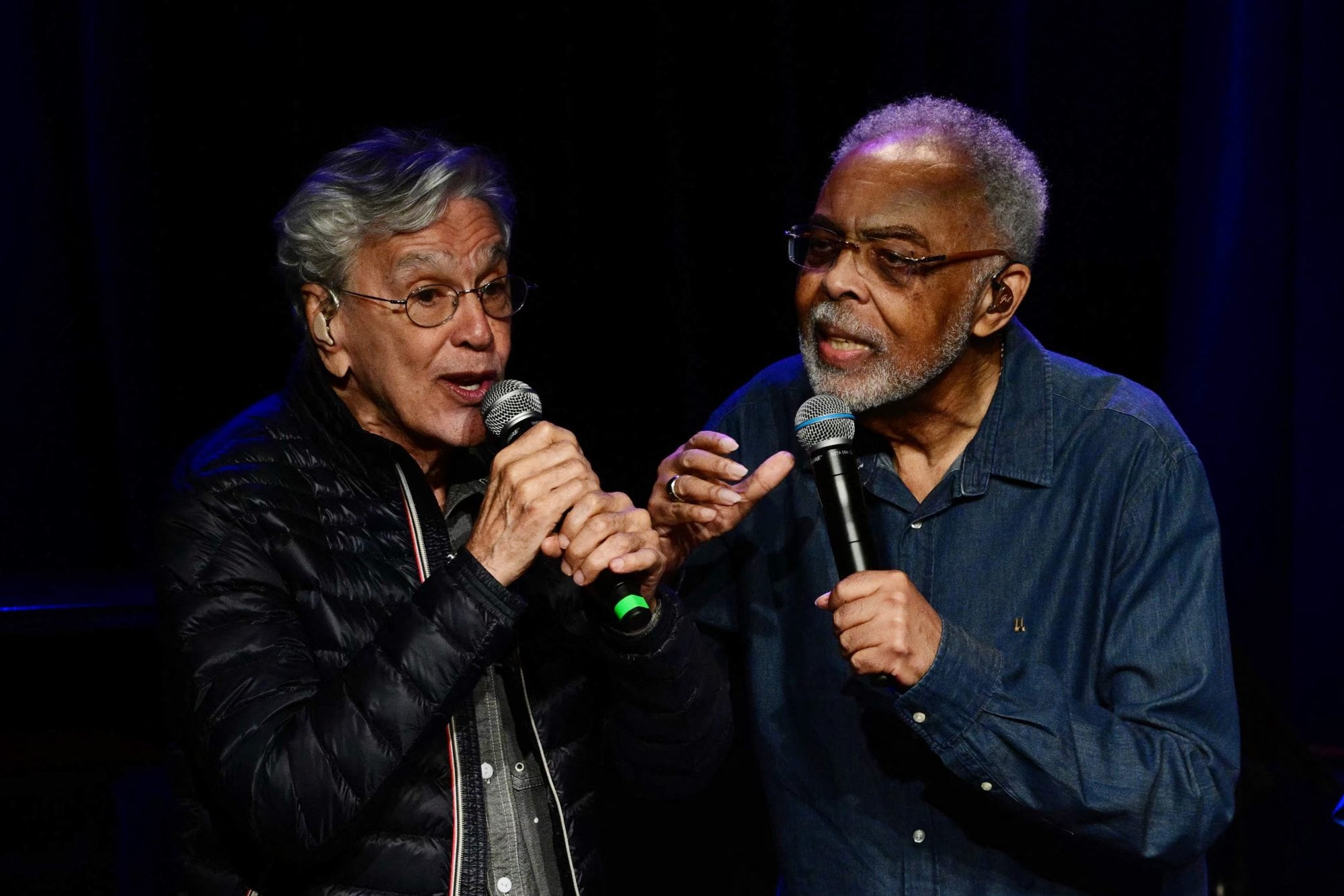 Caetano Veloso y Gilberto Gil