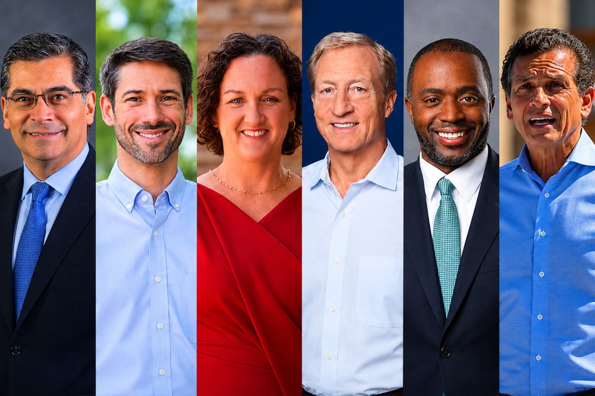 Adiós Newsom: quiénes son los candidatos demócratas en las elecciones primarias de California 2026