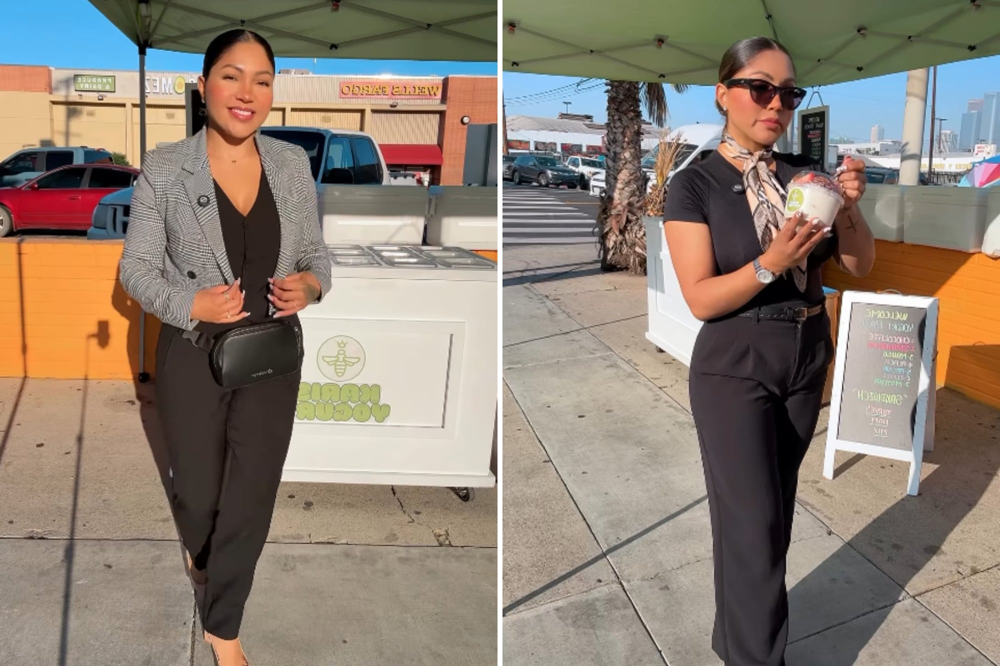 María Karina empezó sola con una hielera en Los Ángeles y ya tiene empleados: el negocio que cambió su vida
