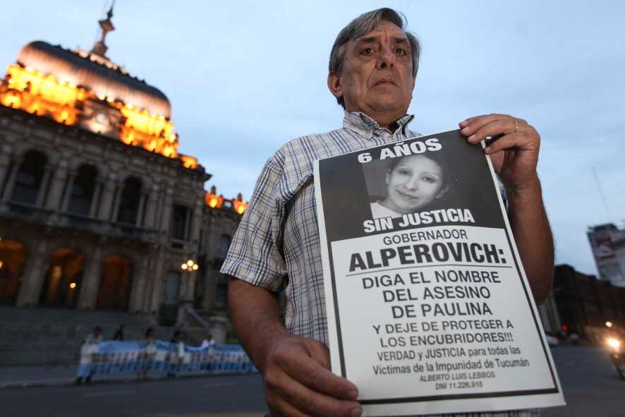 Alberto Lebbos, padre de Paulina
