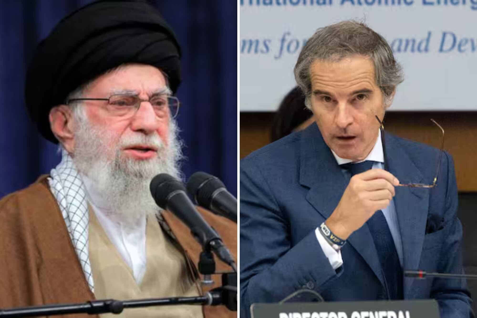 Irán amenazó a Grossi.