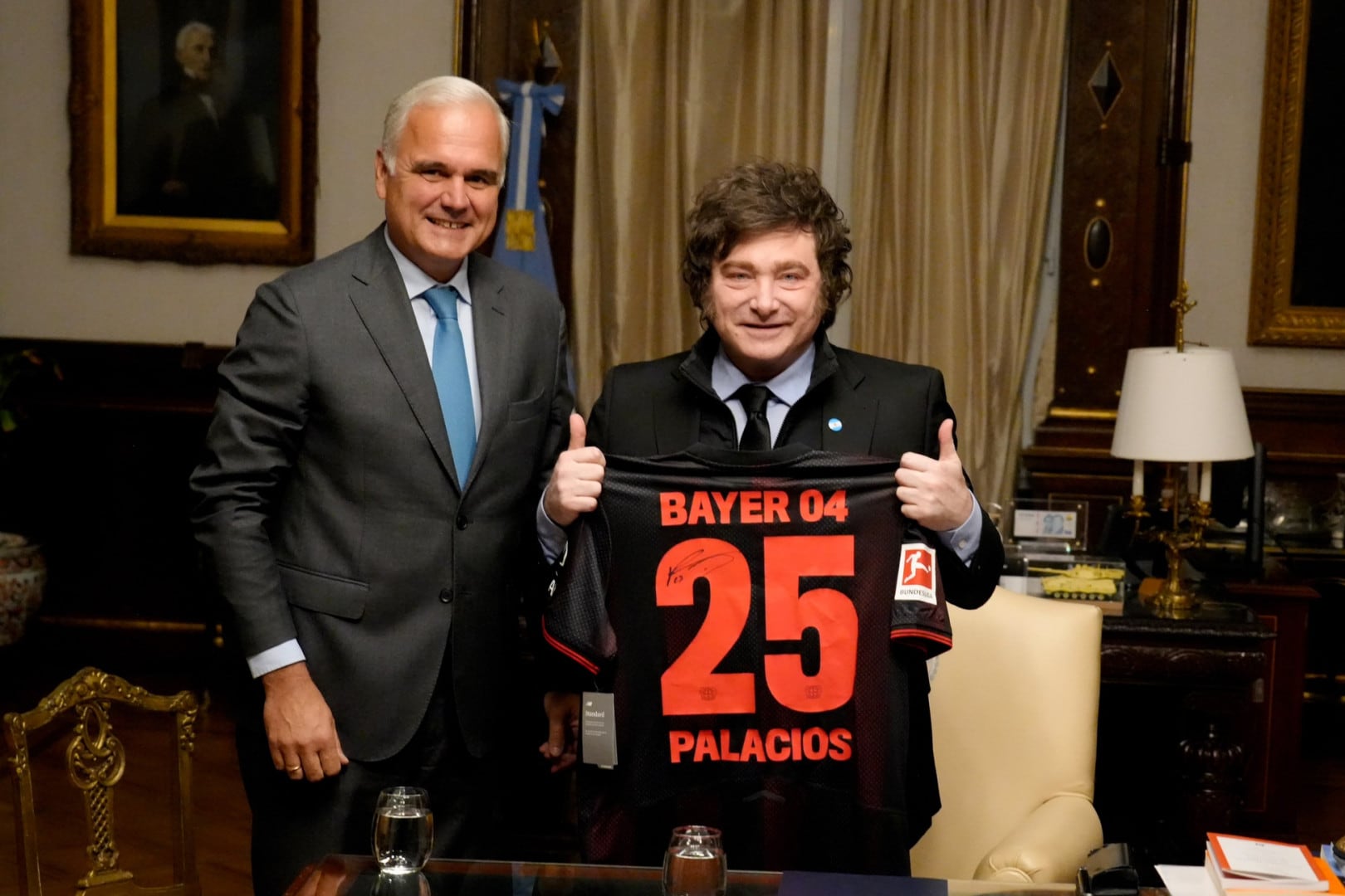 Stefan Oelrich se reunió con Javier Milei en su paso por la Argentina