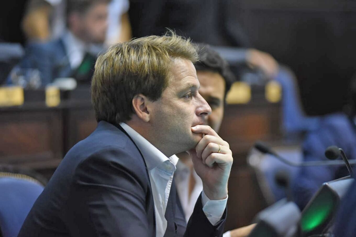 El senador Alex Campbell fue uno de los ocho de Pro que auxiliaron a Kicillof