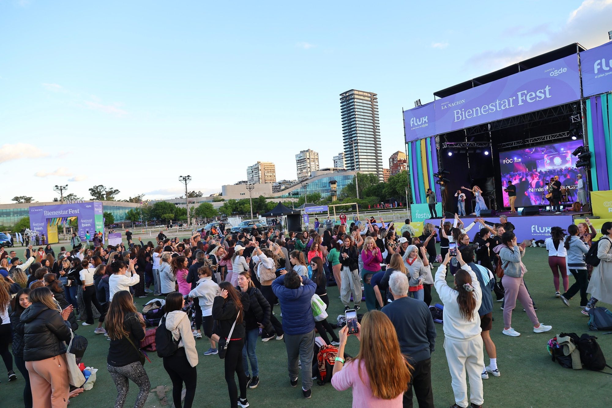 Dafne realizó un cierre de lujo