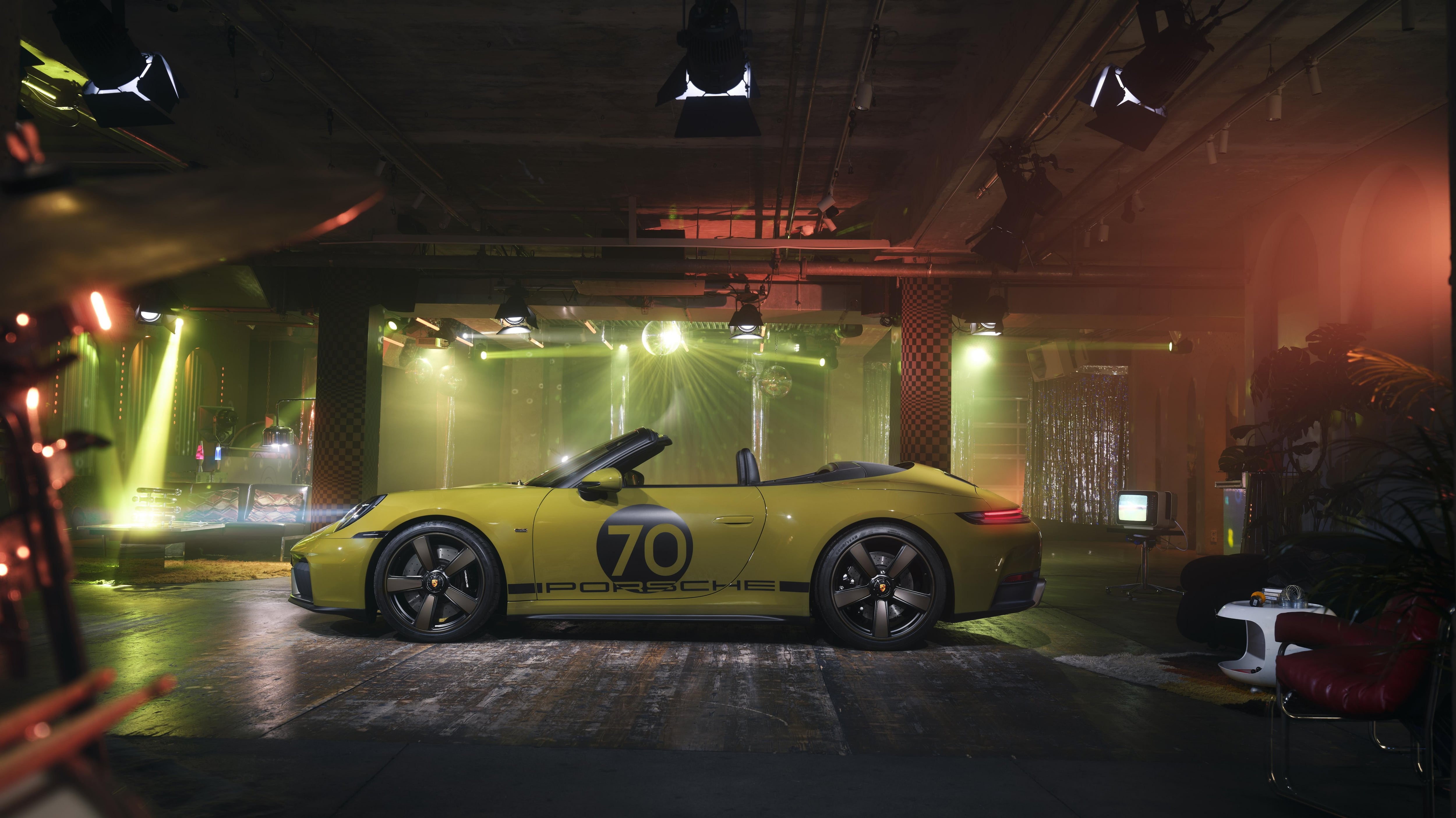 El Porsche 911 Spirit 70 es descapotable