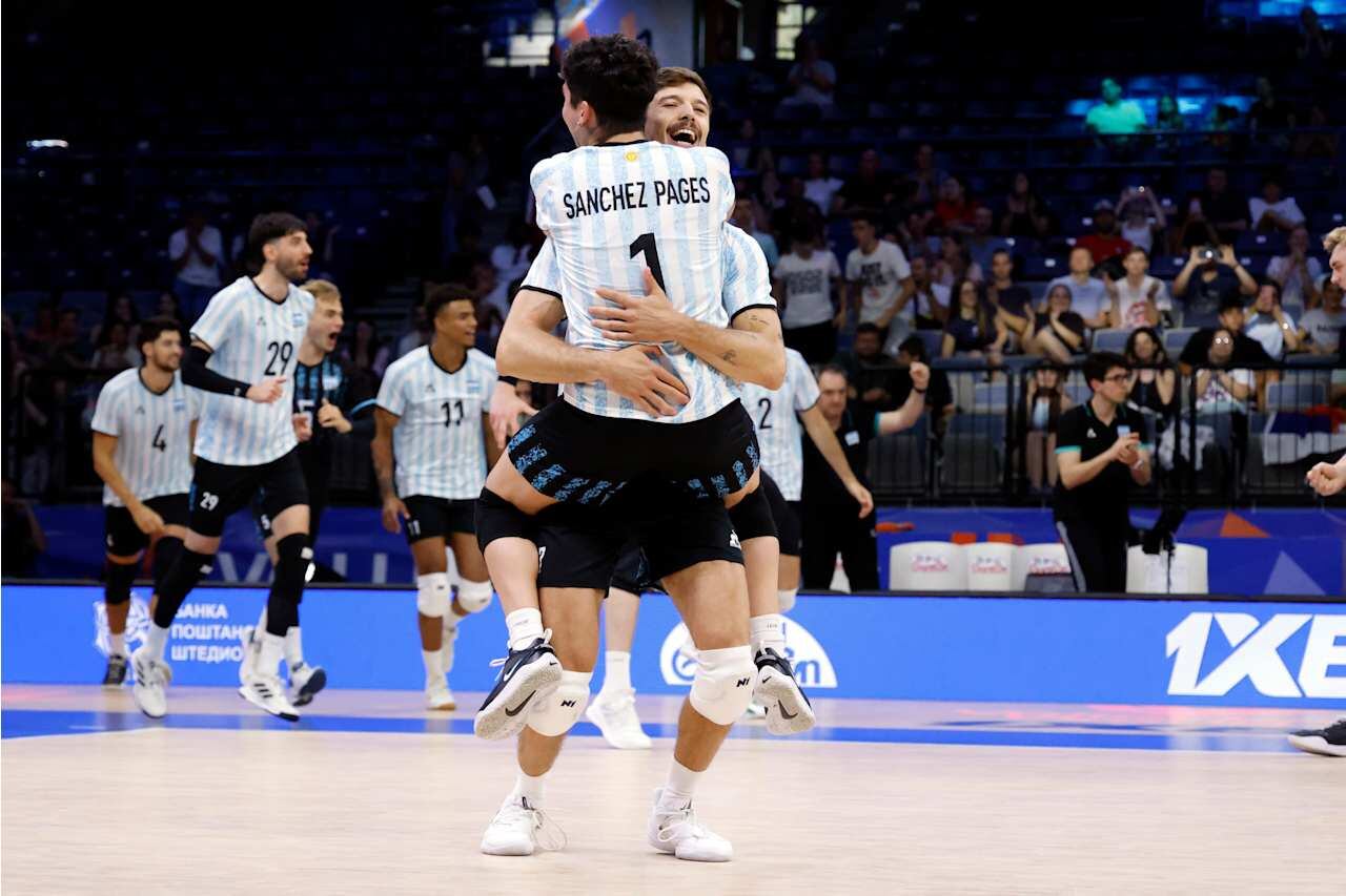 La selección argentina ganó tres partidos en el segundo weekend en Serbia y se metió en zona de clasificación a cuartos de final de la VNL
