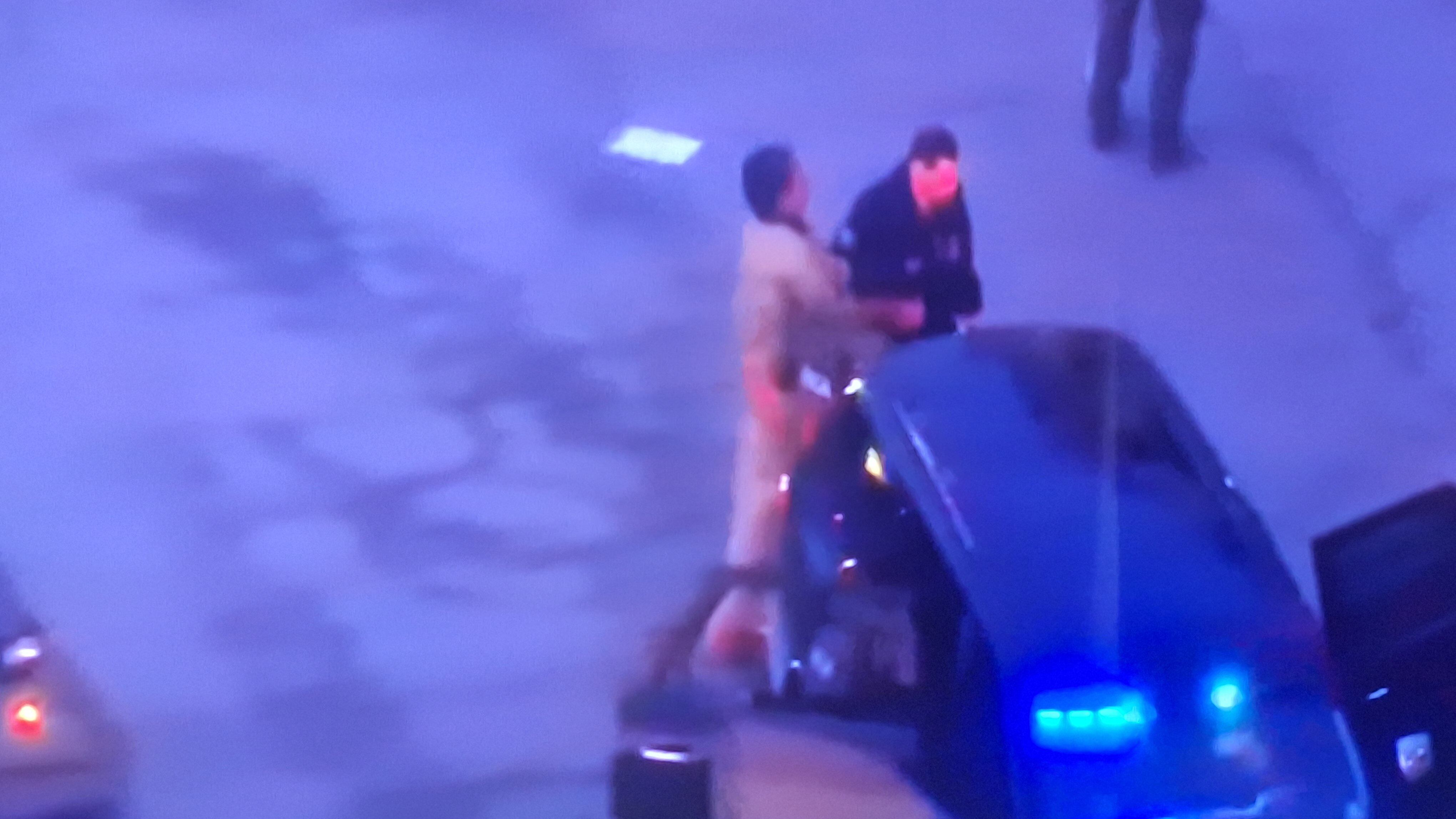 En medio de un fuerte operativo, empezó el traslado de Maduro al tribunal de Nueva York.