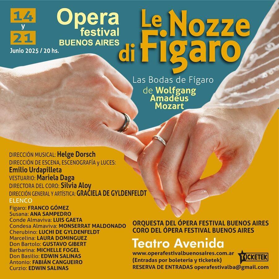 Mozart en el Teatro Avenida, inicio de un festival imperdible