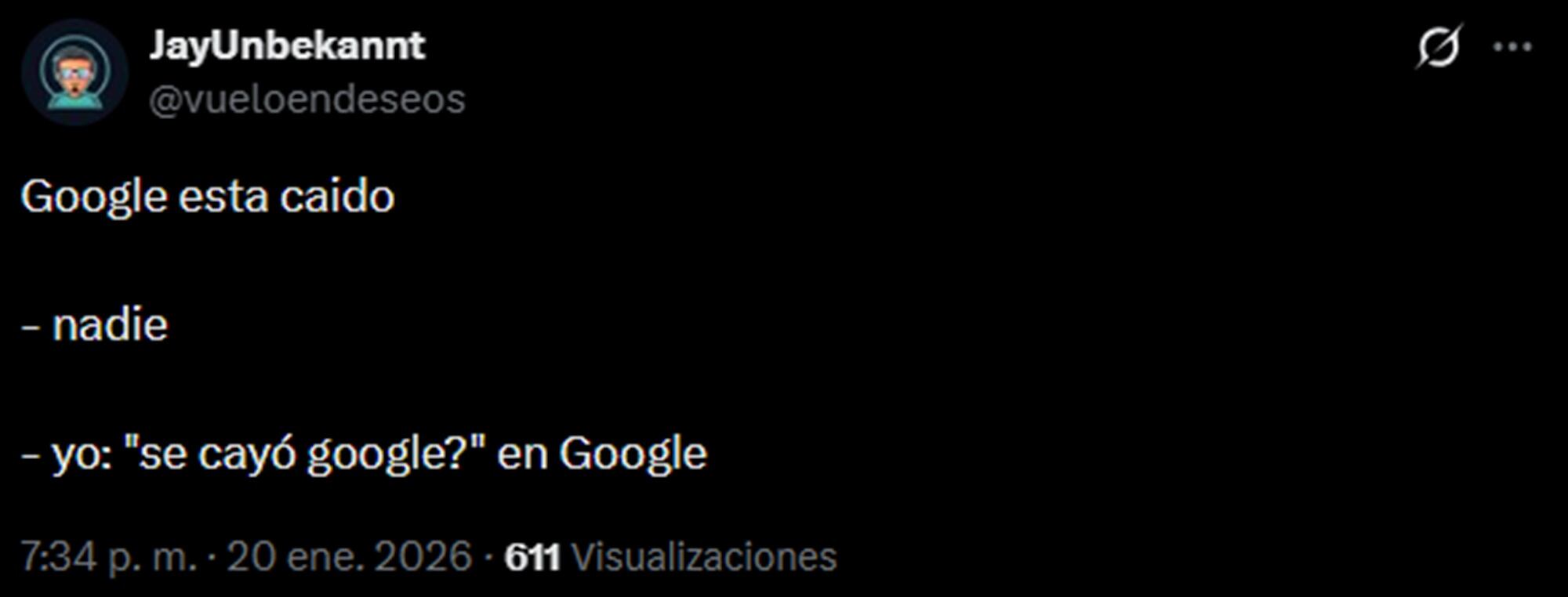 La costumbre es tal que los usuarios intentaron confirmar la noticia en el mismo Google