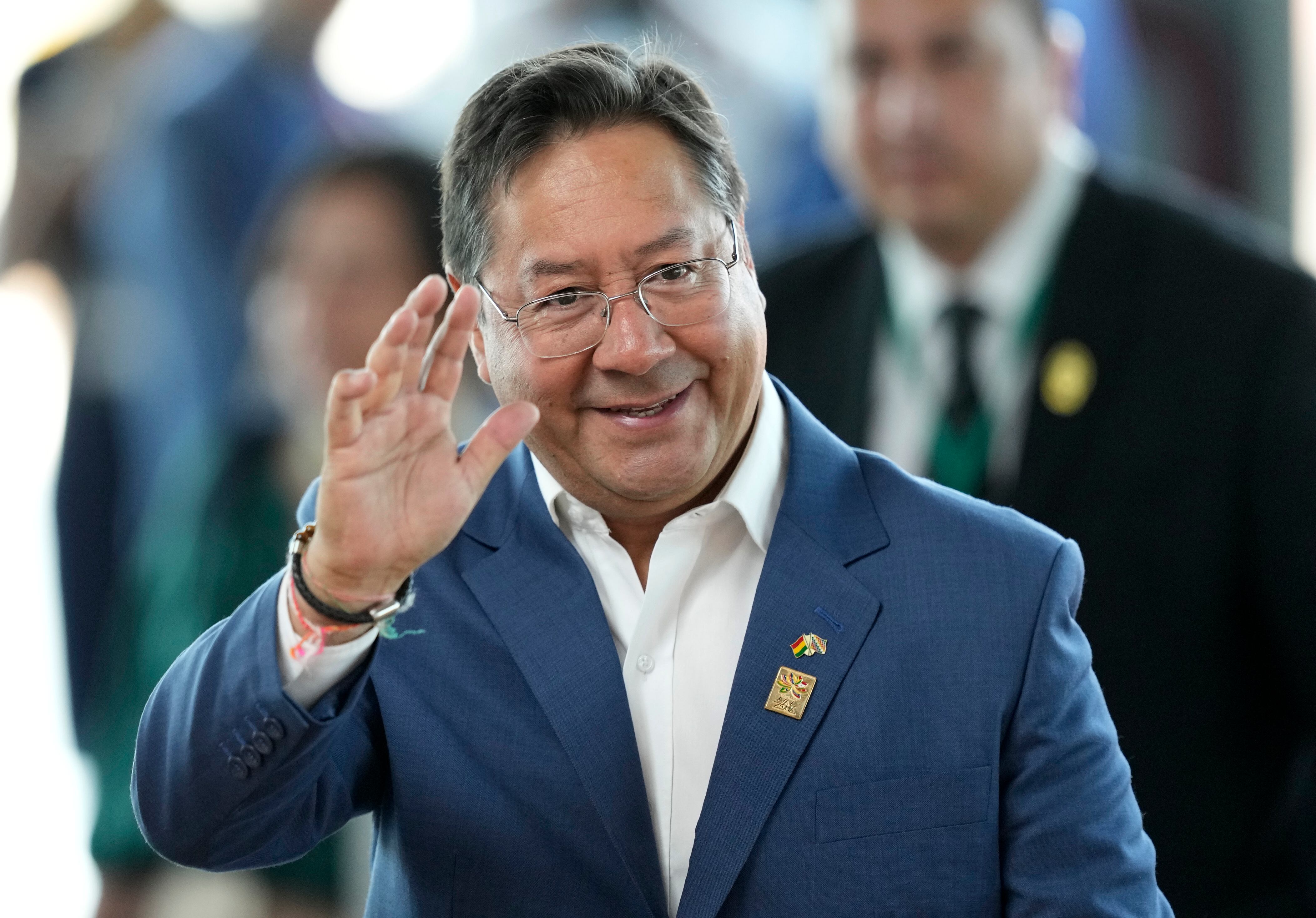 El presidente de Bolivia, Luis Arce, el año pasado