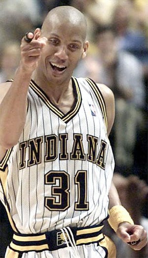 Reggie Miller, el basquetbolista más identificado con Indiana Pacers