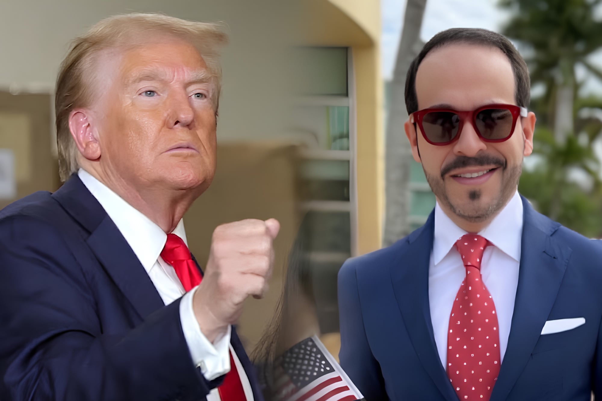 De la Espriella cuenta con el apoyo de Donald Trump