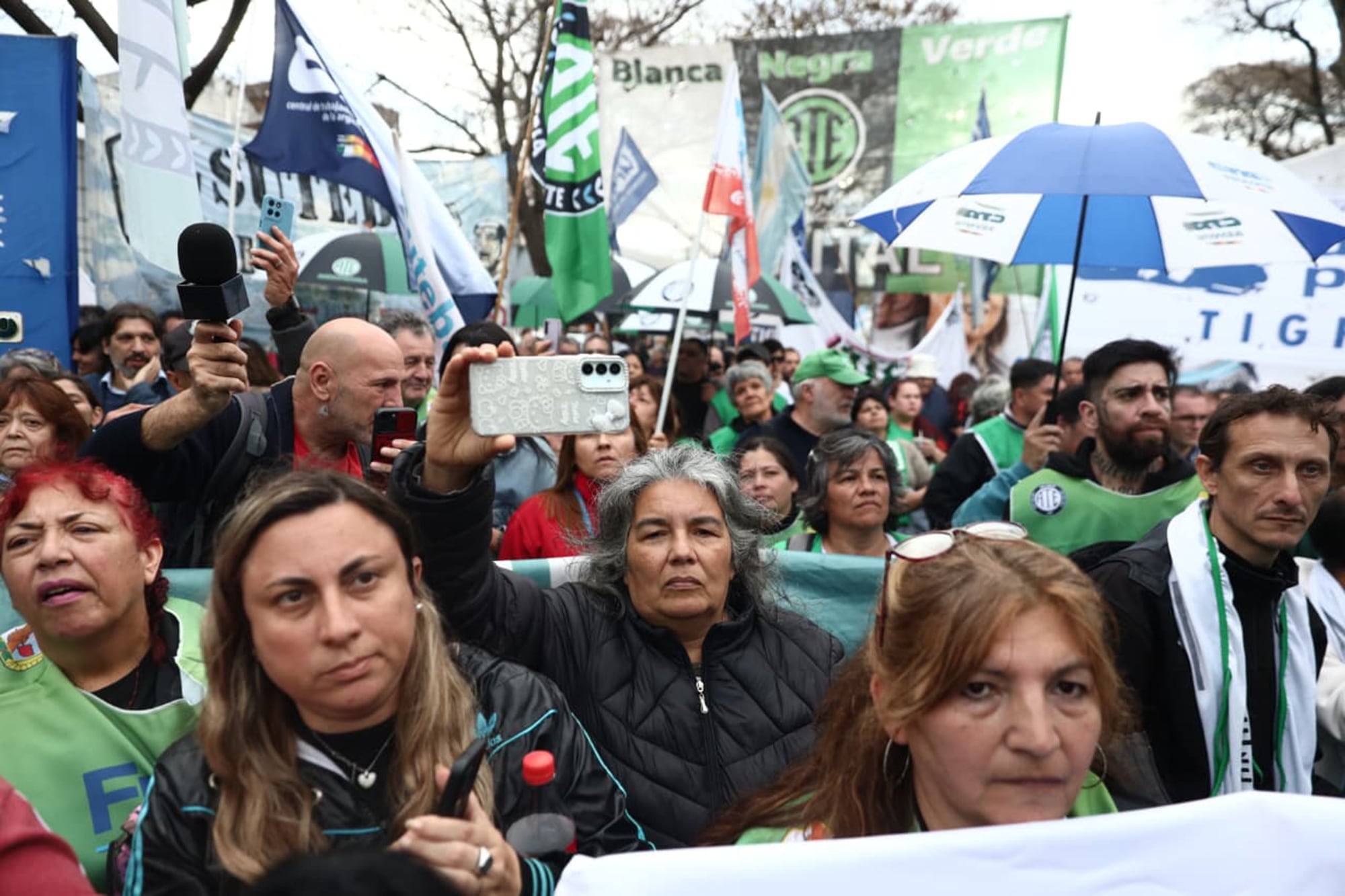 La movilizacion de ATE a la Quinta de Olivos