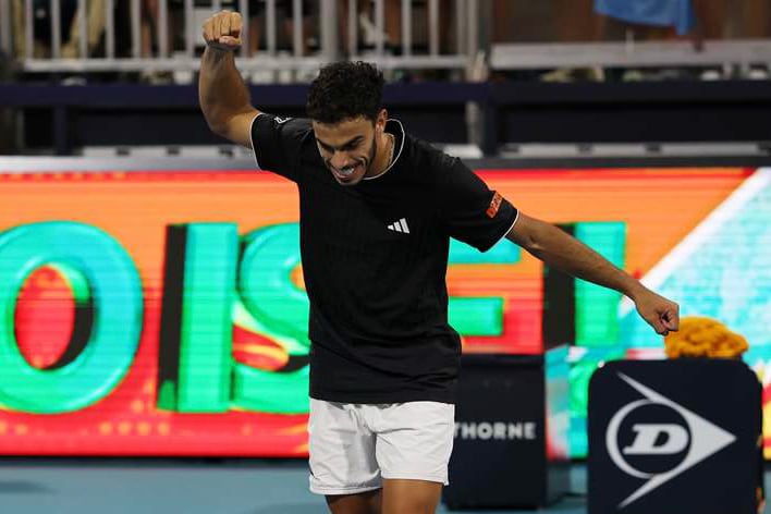 Miami Open: Francisco Cerúndolo derrotó a Ugo Humbert y avanzó a los cuartos de final